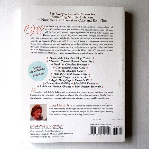 Book: Sinfully Vegan by Lois Dieterly - Picture 9 of 9